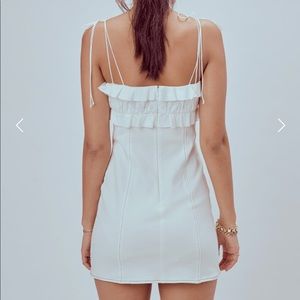 for love and lemons daria denim mini dress